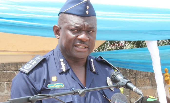 Mr David Asante Apeatu, Inspector General of Police (IGP), delivering a speech at the world kidney day celebration. Picture: BENEDICT OBUOBI